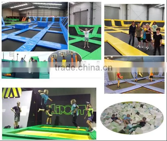 Gymnastics trampoline courts indoor trampoline park for children