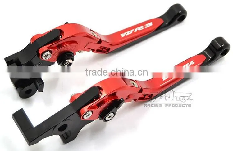 LS-001-R3 Folding Extendable CNC Motorbike Brake Clutch Lever For Yamaha Yzf R3