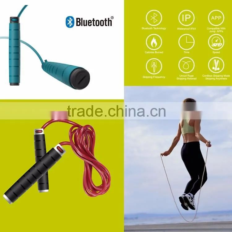 CooSpo fitness Bluetooth Speed Jump Rope Crossfit