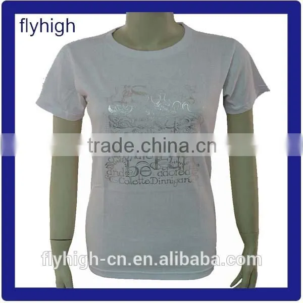 Couple polo t-shirt silkscreen printing