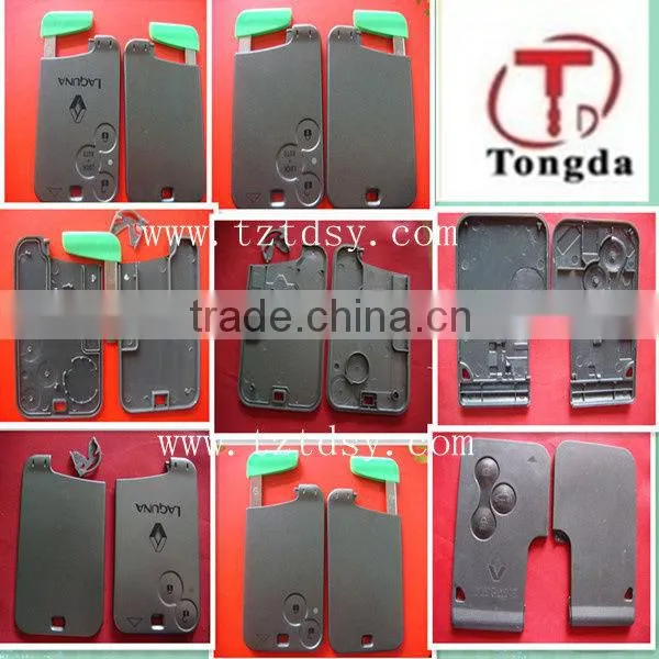 Tongda Hot sale for renault 3 button megane smart key 433mhz 46chip