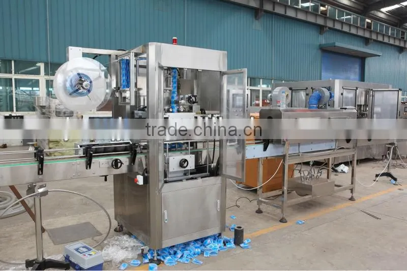 PVC Automatic Sleeve Applicator for cap sealing
