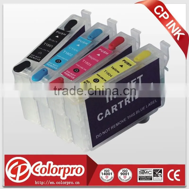 for epson 1801-1804 refill empty ink cartridge for epson Expression Home 205/402 with ARC chip