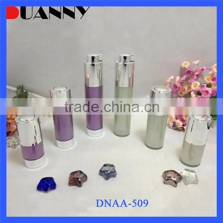 COSMETIC PURPLE PLASTIC LOTION BOTTLE,ACRYLIC COSMETIC PURPLE LOTION BOTTLE