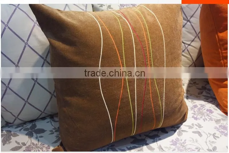 high quality sofa / car cushion and customized throw pillow