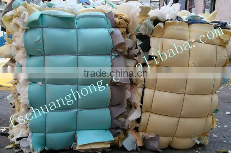 Foam manufacturing raw materials foam scrap pieces