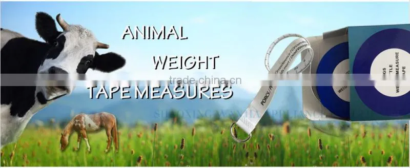 Cattle weight measuring tape, Pig weight measure band
