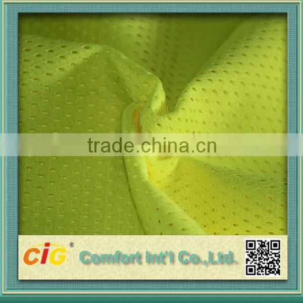 Polyester Mesh Fabric For Reflective Safety /Jersey Clothing