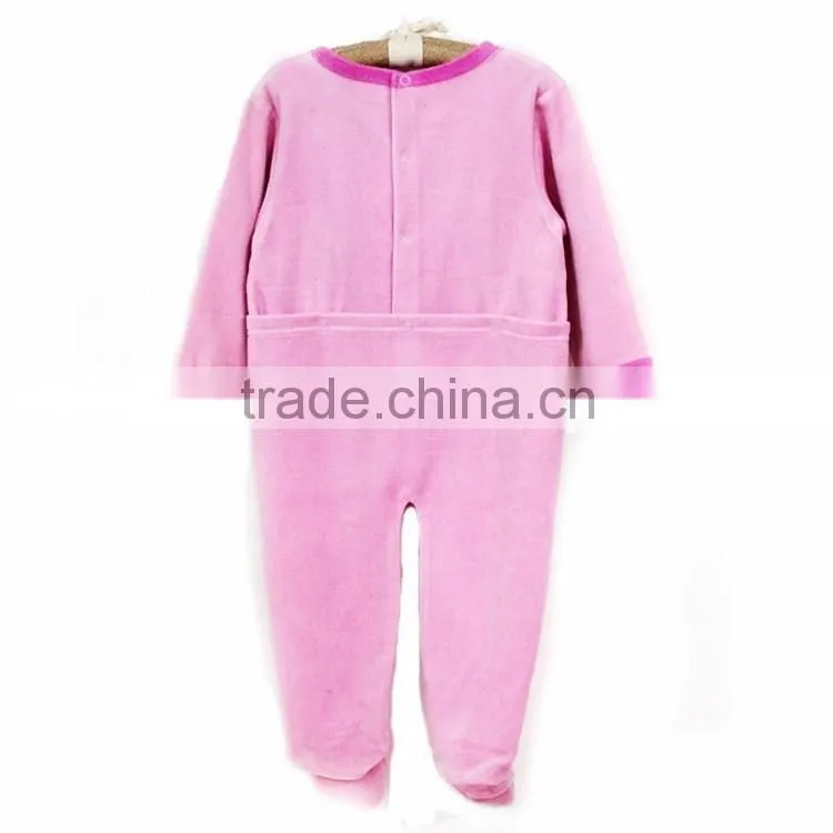 autumn&winter fashion soft long sleeve baby romper clothes