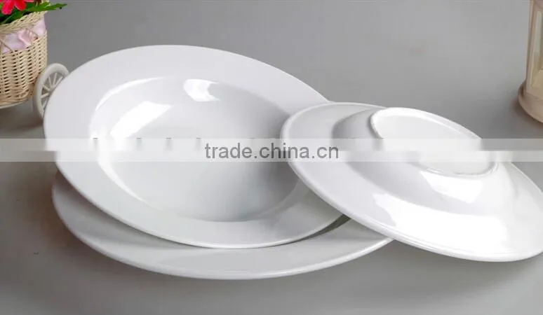 Healthy chinese white special durable porcelain kitchenware