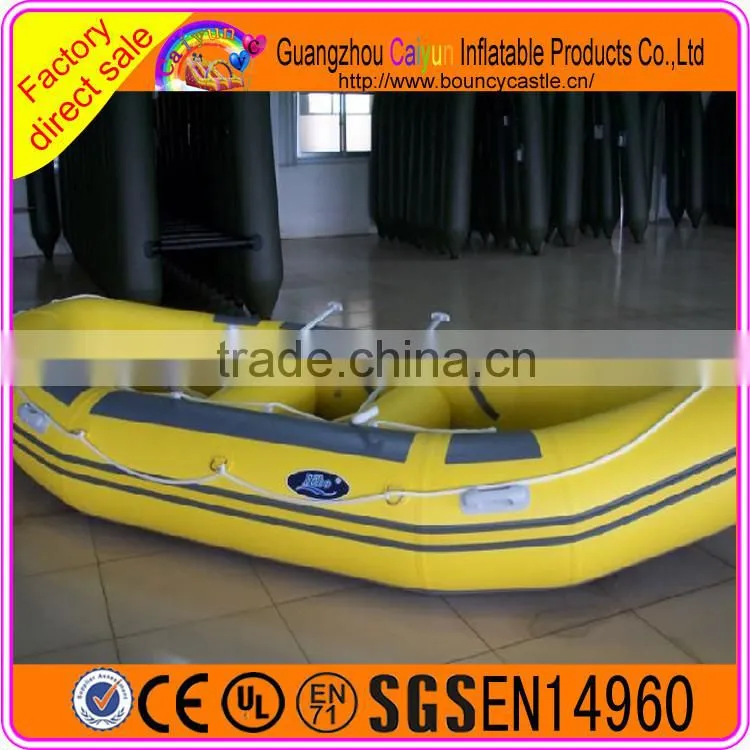 CE approved 0.9mm thickness pvc inflatable fishing boat for sale