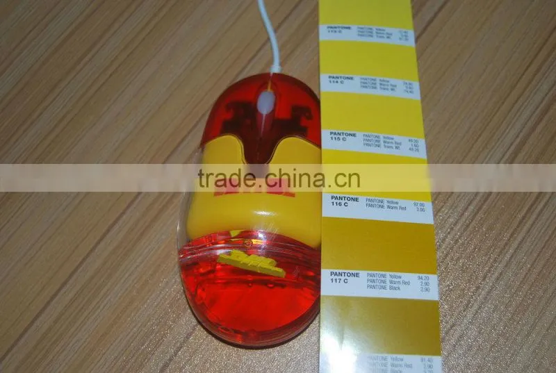 Original colorful Mini Liquid Wireless Mouse With personalized floater inside