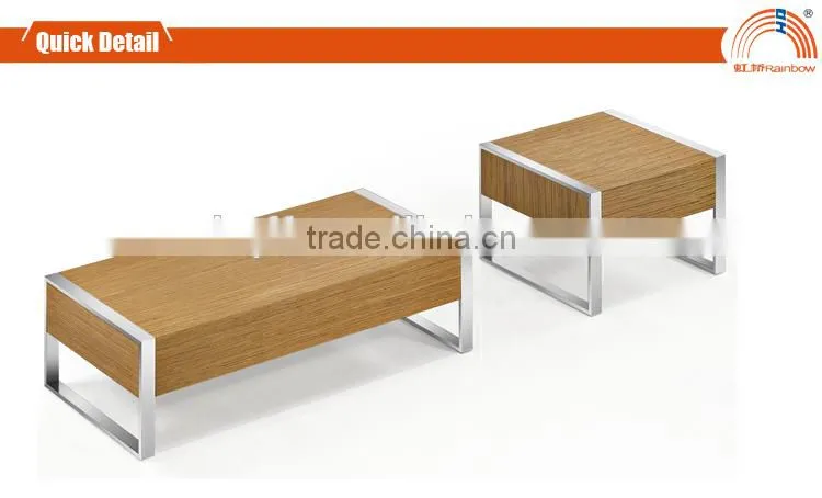 CT-21ET-21 veener wood coffee table in wood tables