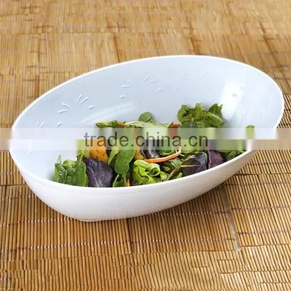 Wholesale Plastic Clear Bamboo Plate