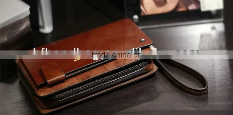Genuine leather men's wallet