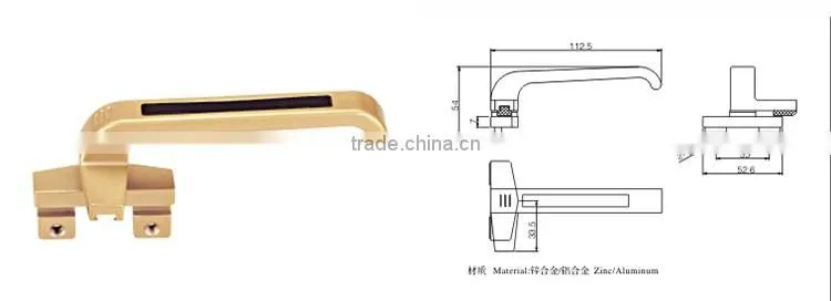 Top Selling Products Luxury Pull Handle Sliding Window