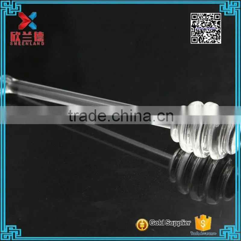 High Quality glass Honey Dippers Wholesale for honey coffee