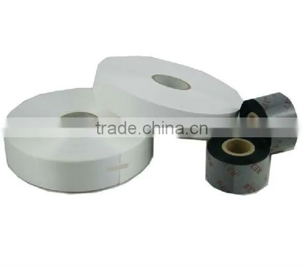 Bizsosft 35mm*300M resin ribbon / washing clothes label ribbon / care label ribbon