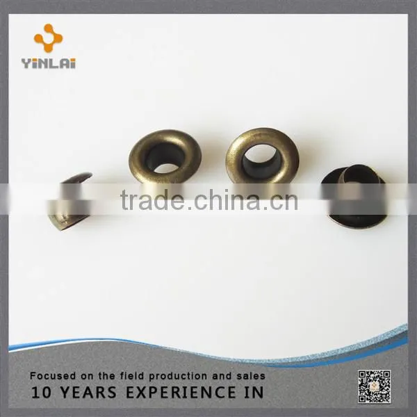 Iron bronze round eyelet