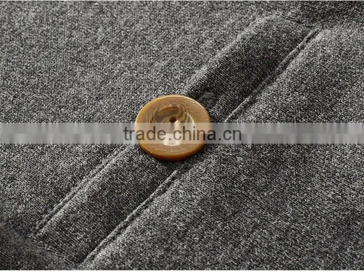 2015 Collar autumn and winter cotton Slim sweatshirt for black hoodie wholesale