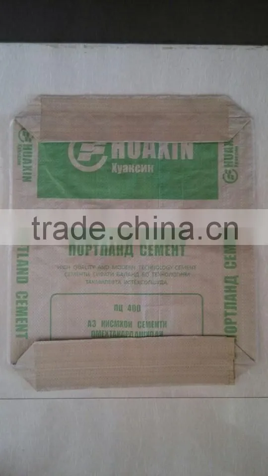 Pp woven fabric valve bag for vacuum bag cement valve bag