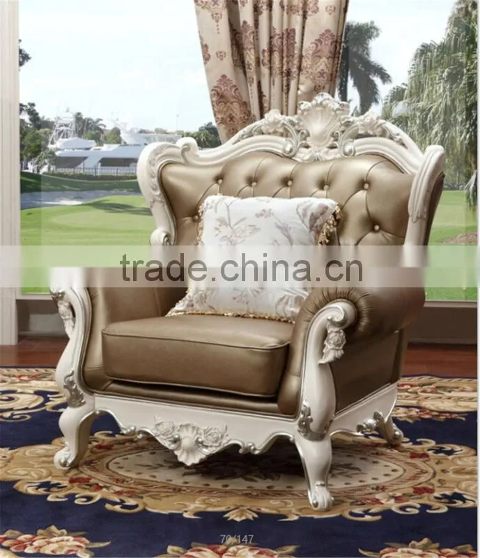 Antique appearance leather living room sofa l shaped sofa prices italian style sofa set living room furniture