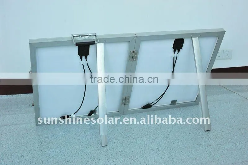 New design 120W portable solar panel