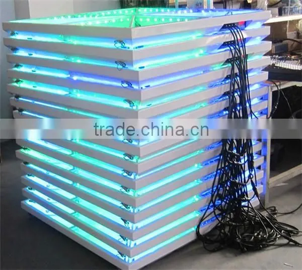 Interactive led dance floor