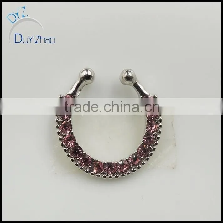 Fashion Septum Clicker body piercing jewelry