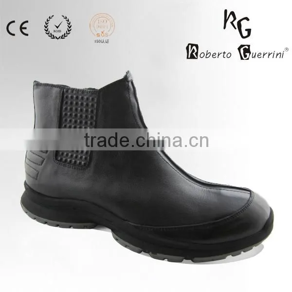 Leather Winter Anti-cold Fur Long Boots