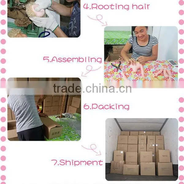 China Factory OEM Silicone Reborn Baby Dolls For Sale