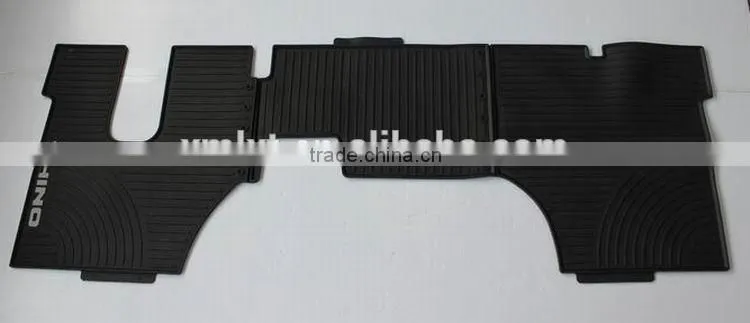 Wholesale Customized Full Set Type 3D Rubber PVC Car Floor Mats For HINO