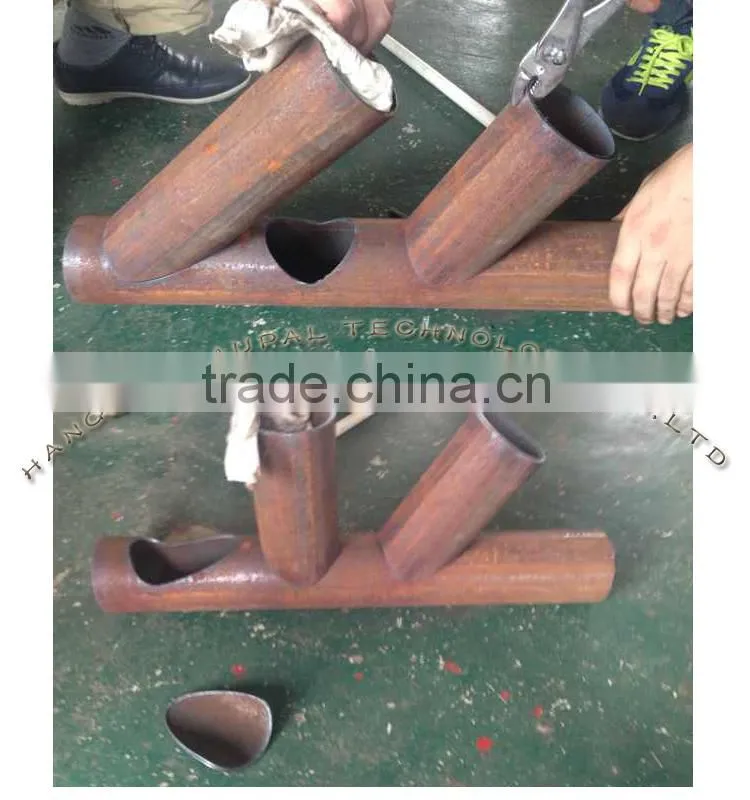 Low cost CNC air plasma cutting machine for plate and pipe