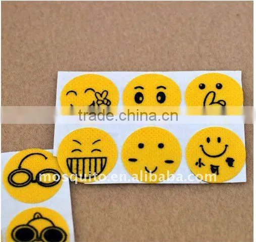 Smile face Long Time Effective Mosquito Repellent Patch for baby
