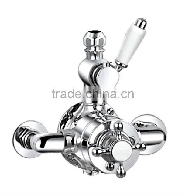 Antique style Thermostatic Exposed Shower Diverter Valve