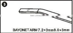 Automatic Car Windshield Wiper Universal wiper blade