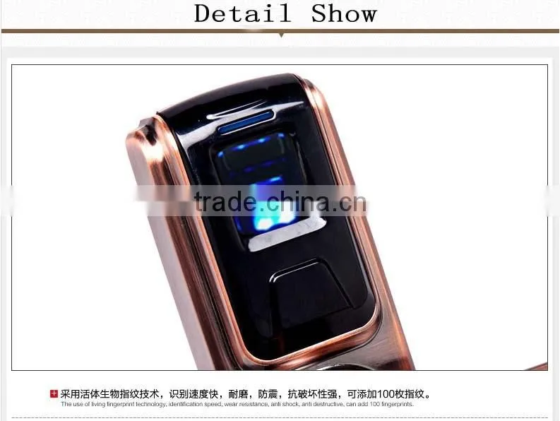Biometric Digital Keypad Wireless Safe Fingerprint Control Apartment Door Lock