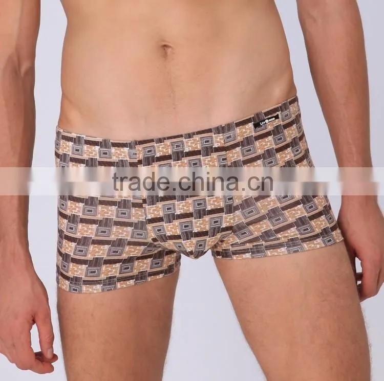 2016 Top selling Modal Boxer Custom print underwear