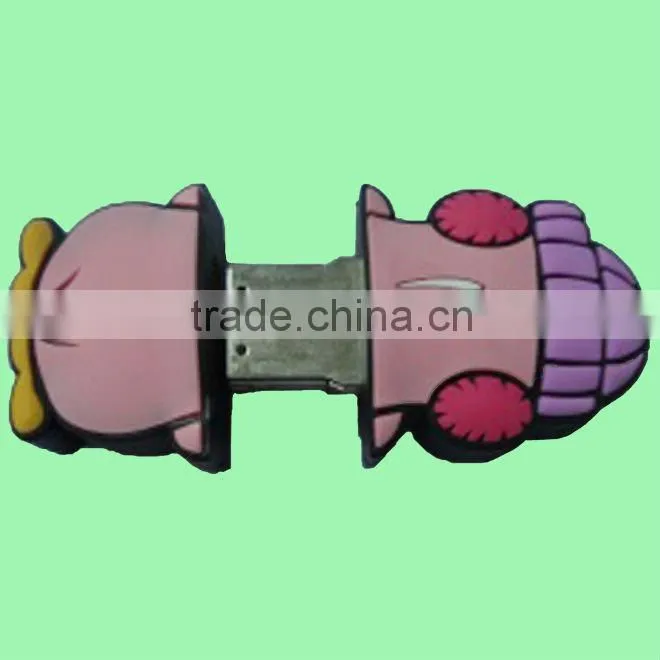 PVC/silicone violin-shaped U disk