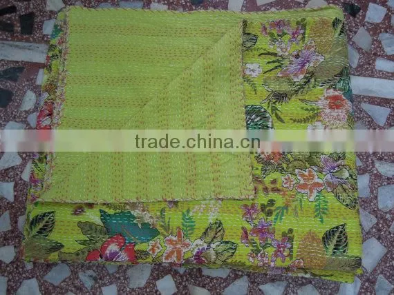 vintage kantha quilt quilts
