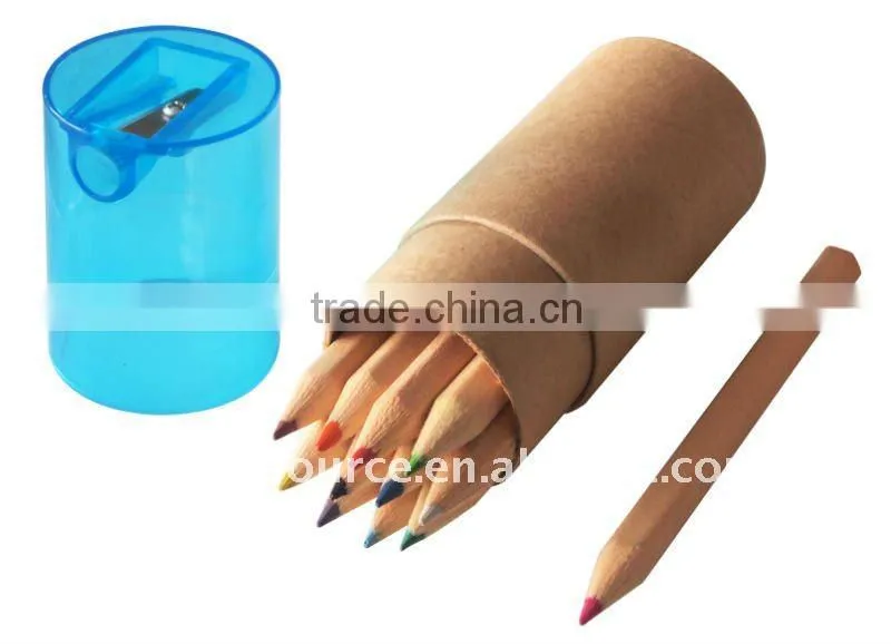 12pcs Color Pencil Set with Sharpener