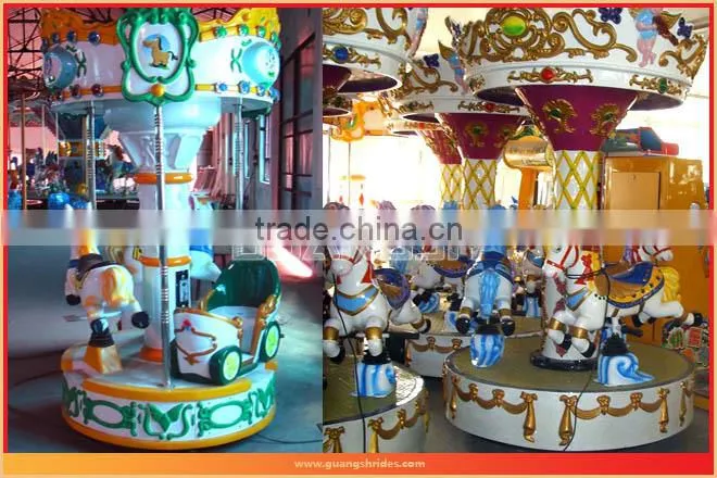 Happy Swing ! fairground 3 seats mini carousel for sale