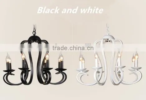 simple design metal chandelier ,America style chandelier ,Glassic candle chandelier,Retro metal branch chandelier