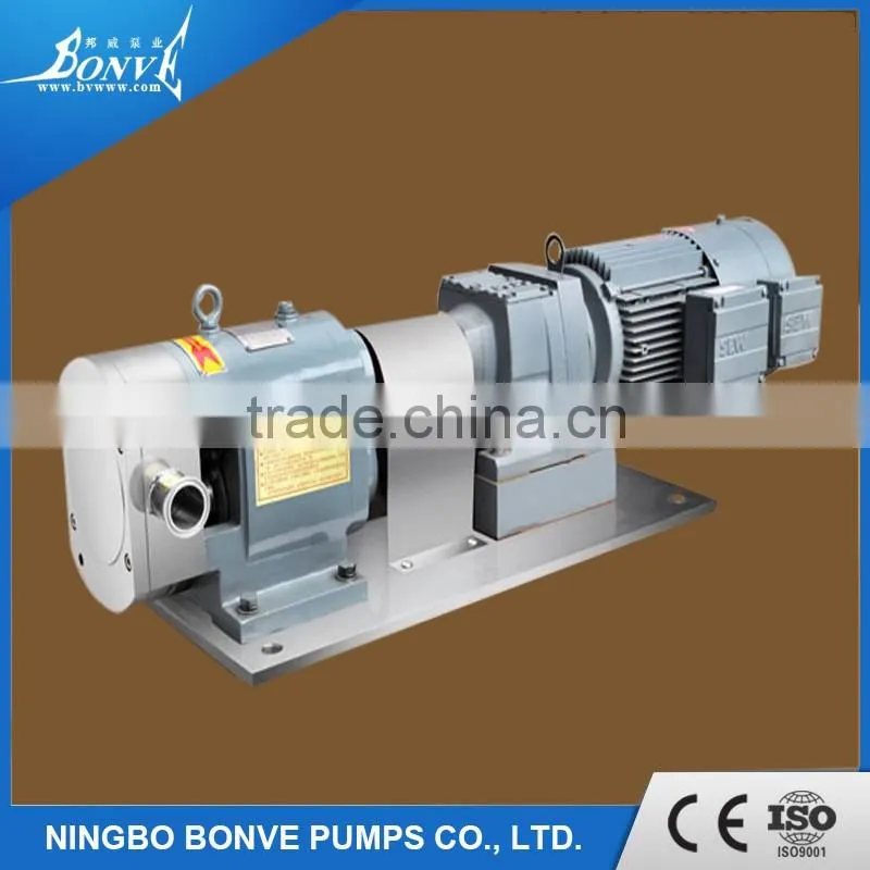 Multi-function cooking oil rotary lobe pump
