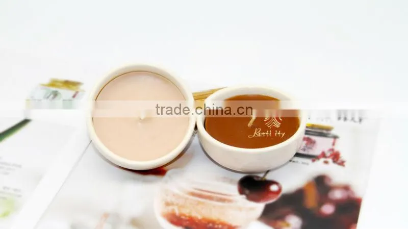 promotional gift set with incense sticks scented candles and ceramic holder