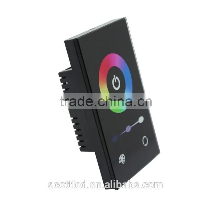 Wall mounted Panel Touch LED Full Color Controller for American Standard