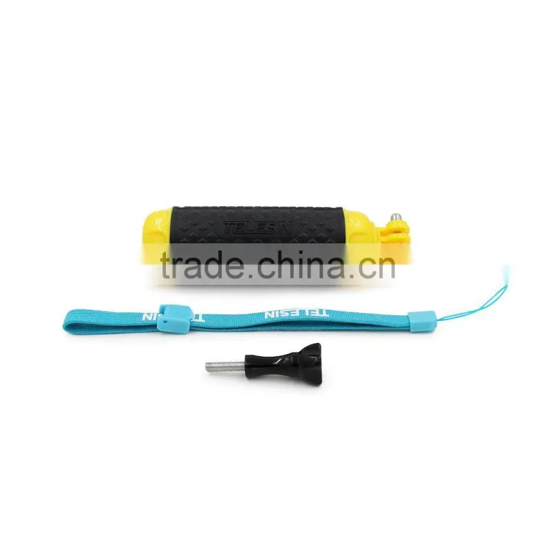 New floating rubber grip bobber handle for Go Pro, Xiao Yi and SJCAM cameras