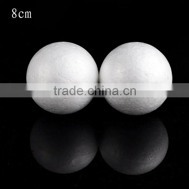 90mm Polystyrene styrofoam Ball craft ball for Christmas tree decoration DIY and wedding