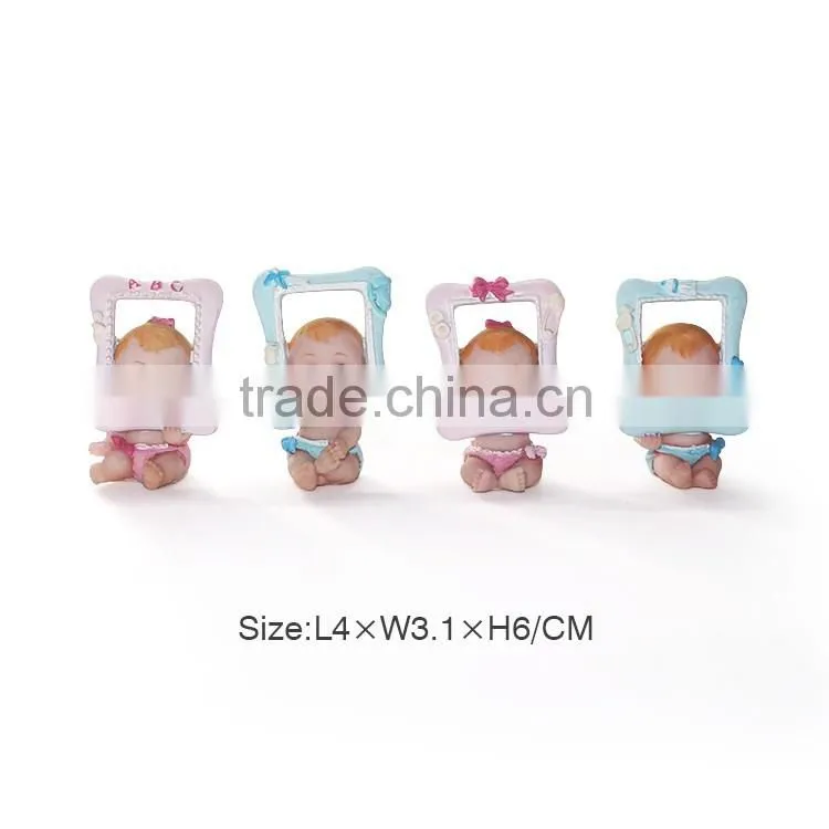 2016 Baby Girl Ornament Kids With Lovely Baby Resin Figurine