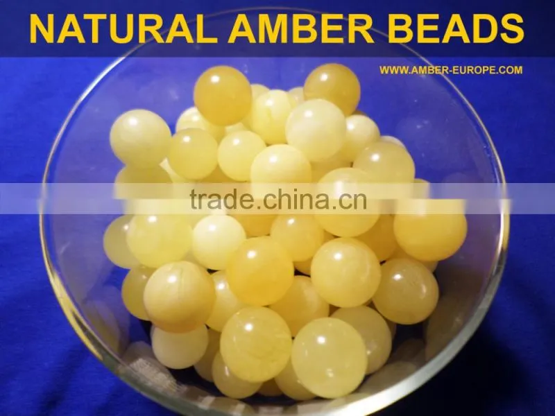AMBER BEADS AMBER BALLS